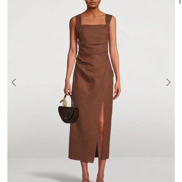 Reformation Brown Pencil Skirt - Picture 2 of 6